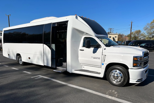 Image of American Limousines Limo Coach 'Party Bus'